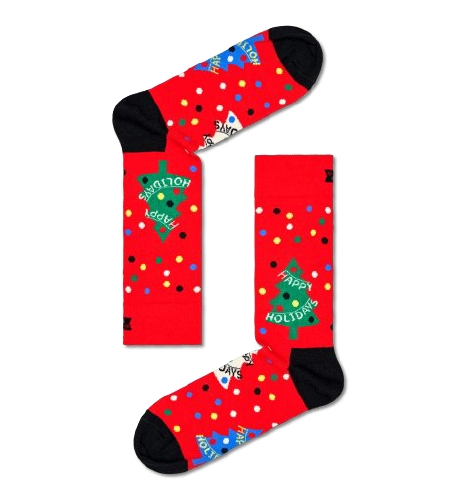 Happy Holidays Sock