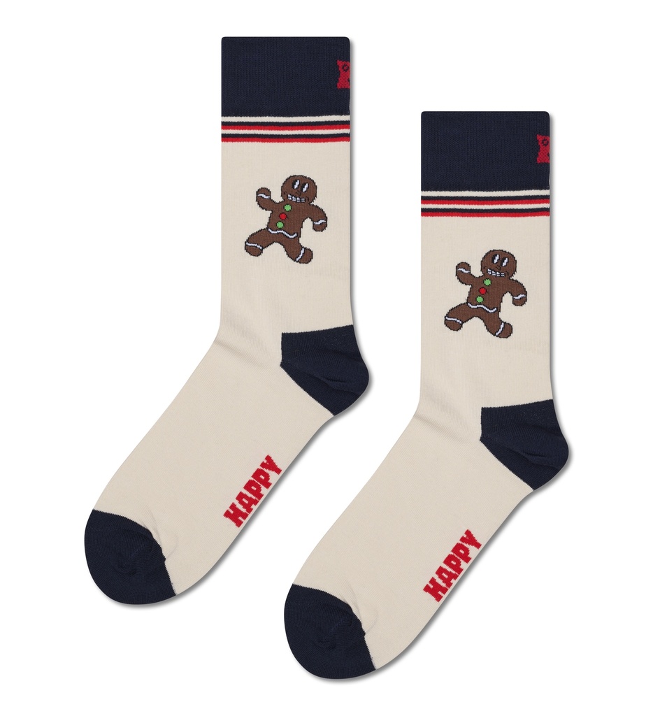Happy Gingerbread Sock