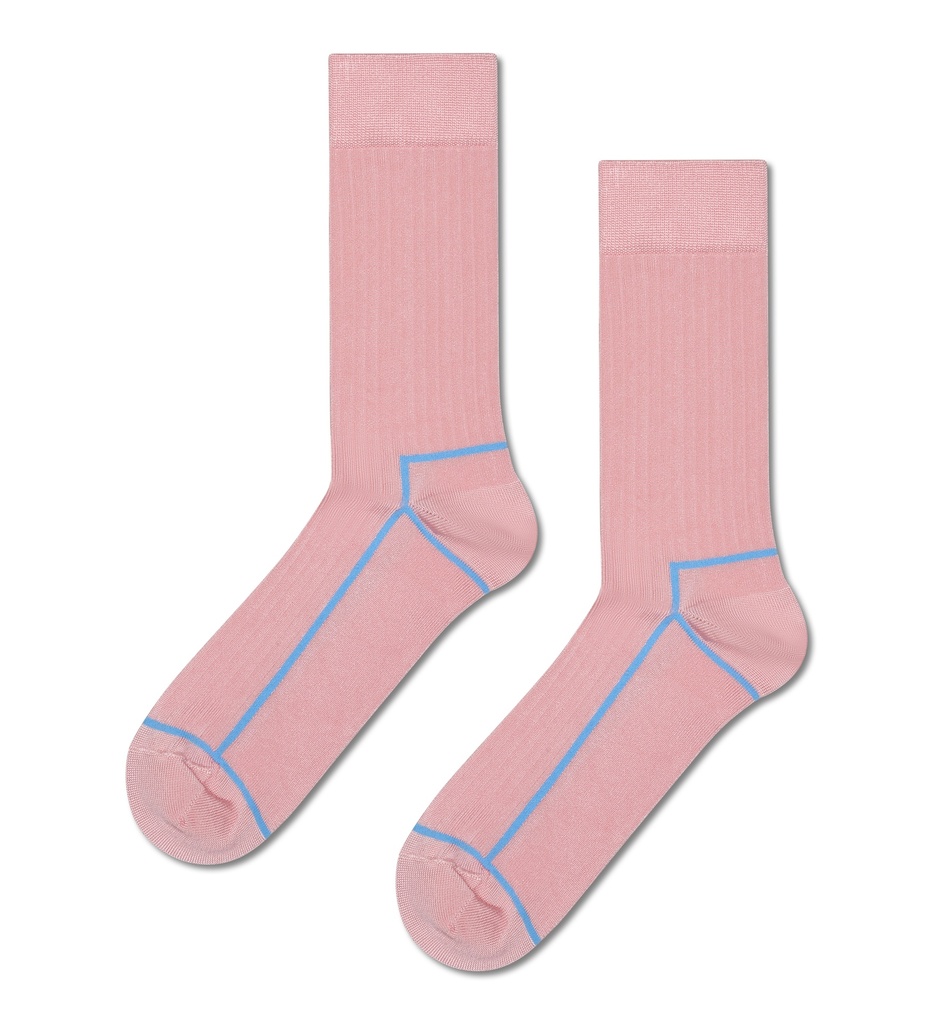 Contrast Stripe Sock