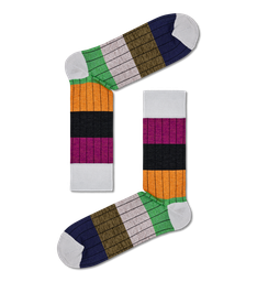 Dressed Multi Stripe Sock