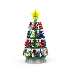 [D000022-0] Mid Green Cardboard Tree