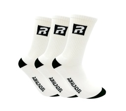 Royal Padel Crew Socks 3-Pack White