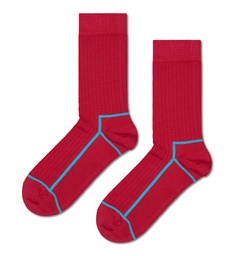 Contrast Stripe Sock