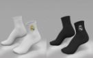 RM Kids Crew Socks 2-Pack Embroidery Logo