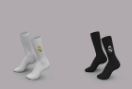 RM Kids Crew Socks 2-Pack Block